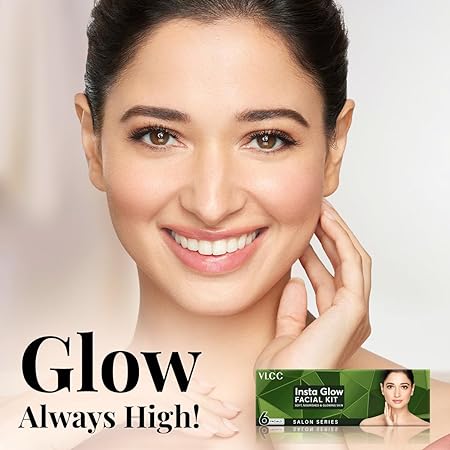 VLCC Salon Series Insta Glow Facial Kit | For All Skin Types