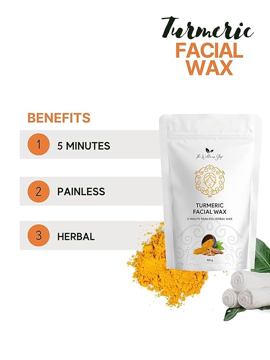 The Wellness Shop - Turmeric Facial Wax Powder