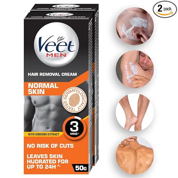 Veet Hair Removal Cream for Men Normal Skin