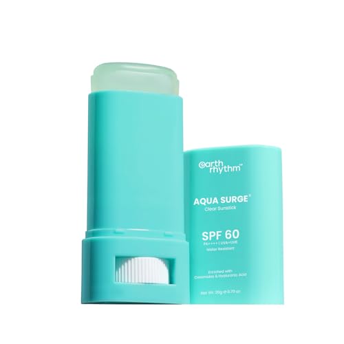 Earth Rhythm Hyaluronic Sunscreen Stick Spf 60, Pa++++ With Ceramides