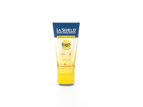 La Shield Kids Sunscreen Gel SPF 50 PA+++, Enriched with Vitamin E and Hyaluronic Acid
