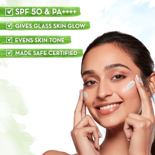Mamaearth Rice Water Dewy Sunscreen with Rice Water & Niacinamide