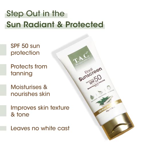 The Ayurveda Co | Cream Sunscreen | SPF 50 | PA+++