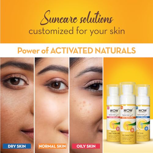 Wow Skin Science | Gel Sunscreen | SPF 55 | PA++++