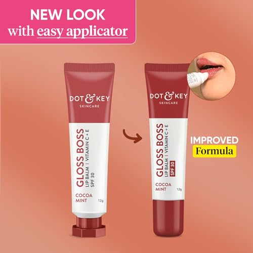 Dot & Key Strawberry Lip Balm, Cocoa Mint