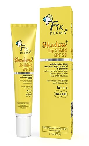Fixderma Shadow Spf 50 Lip Shield Pa+++ Lip Balm SPF  50, Yellow