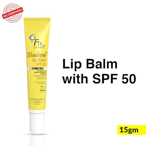 Fixderma Shadow Spf 50 Lip Shield Pa+++ Lip Balm SPF  50, Yellow