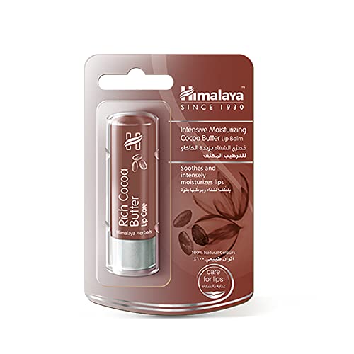 Himalaya Rich Cocoa Butter Lip Care Lip Balm, Natural