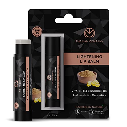 The Man Company Lip Balm For Dry, Chapped, Dark And Smoky Lips