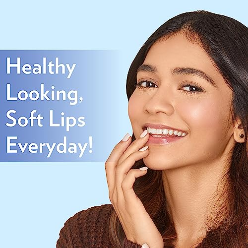 Vaseline Lip Tins Original Care, Infused With Vitamin E To Hydrate & Moisturize Dry Lips, Transparent