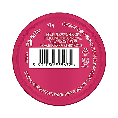 Vaseline Lip Tins Rosy Lips, Provides Hydration, Sheer Pink Tint & Glossy Shine