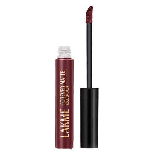 Lakme Forever Matte Liquid Lip Colour | Wine Touch