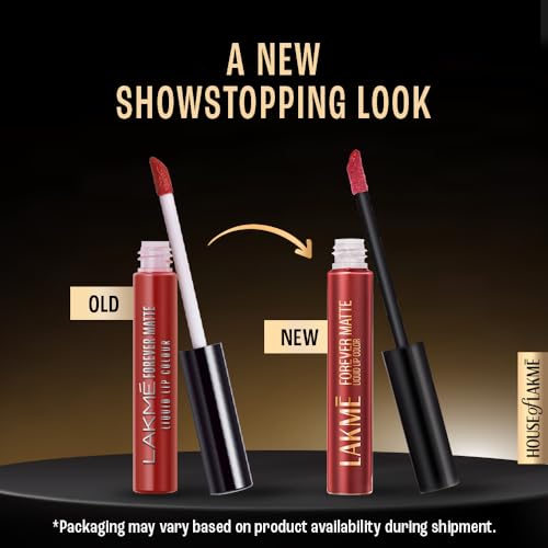 Lakme Forever Matte Liquid Lip Colour | Wine Touch