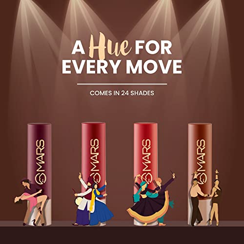 MARS Creamy Matte Long Lasting Lipstick for Women Creamy Lipstick | 11-Aerial Awe