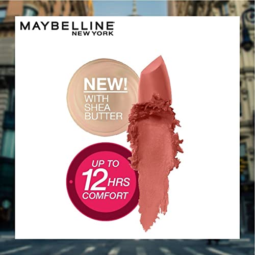 Maybelline New York Matte Lipstick | Keeps Lips Moisturised | 657 Nude Nuance