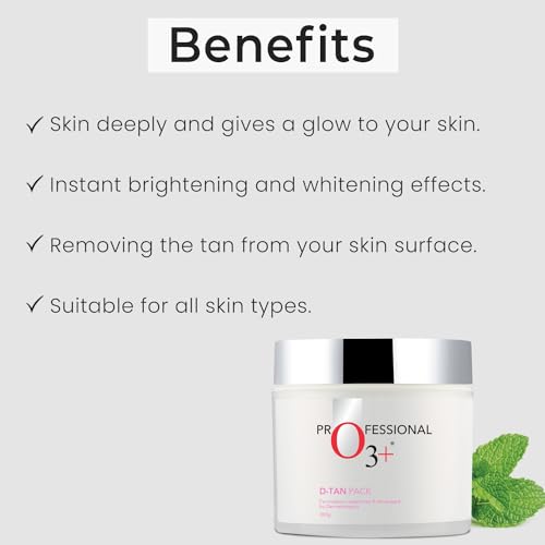 O3+ D-TAN Pack for Instant Tan Removal & Sun Damage Protection