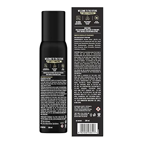 AXE Signature Dark Temptation Long Lasting No Gas Body Deodorant Spray for Men | Chocolate Aromatic Fragrance