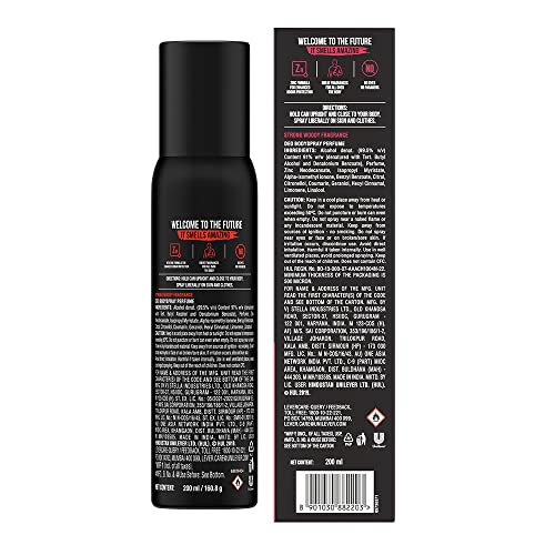 AXE Signature Intense Long Lasting No Gas Body Aerosol Deodorant for Men | Bold Aromatic Spicy Fragrance