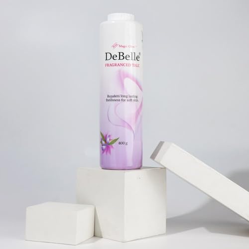 DeBelle Fragranced Face and Body Talc Lavender Talcum Face Powder for men & Women | Pack of 2