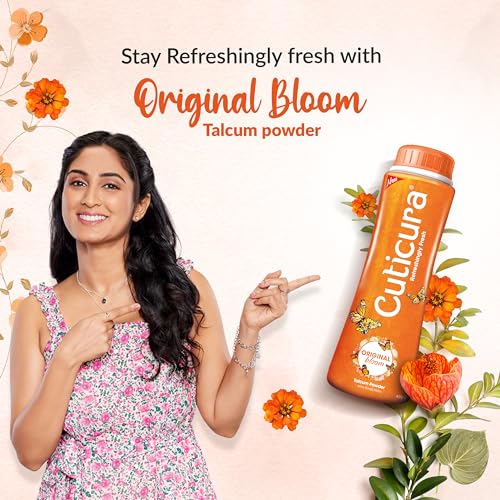 Medimix Cuticura Original Talcum Powder with Sunscreen