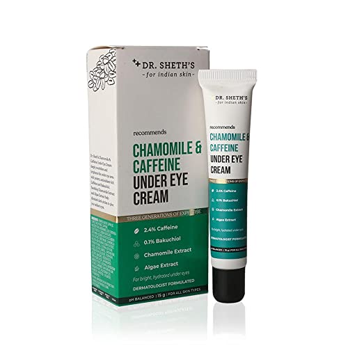 Dr. Sheth's Chamomile & 2.5% Caffeine Under Eye Cream