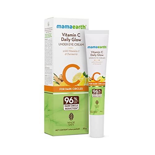 Mamaearth Vitamin C Daily Glow Under Eye Cream with Turmeric