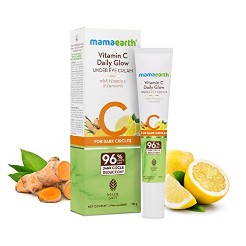 Mamaearth Vitamin C Daily Glow Under Eye Cream with Turmeric