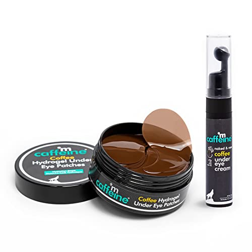 mCaffeine Dark Circle Reduction Combo with Coffee Under Eye Cream & Hydrogel Under Eye Patches