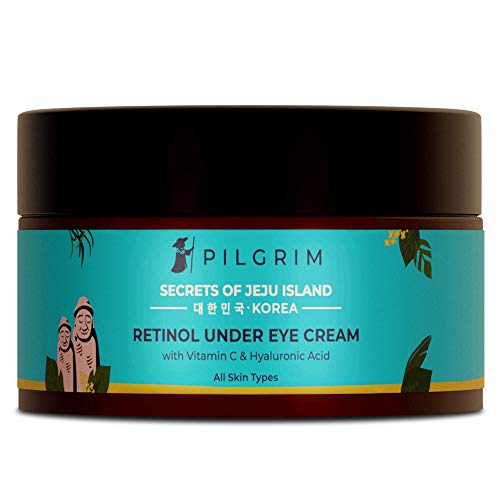 Pilgrim Korean Retinol Under Eye Cream with Vitamin C & Hyaluronic Acid