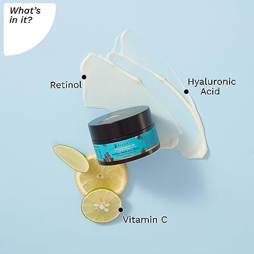 Pilgrim Korean Retinol Under Eye Cream with Vitamin C & Hyaluronic Acid