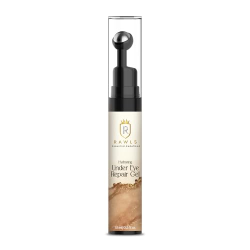 Rawls Coffee Under Eye Cream with 360 Massage Roller