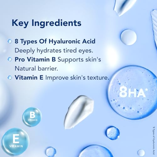 The Moms Co Natural Hydrating Under Eye Cream with Hyaluronic Acid & ProVitamin B