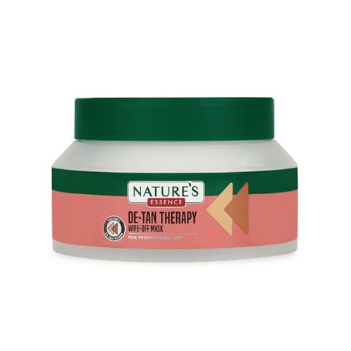 Nature's Essence Detan Therapy Wipe Off Mask | Instant Brightening and De Tan Face Mask for Glowing Skin