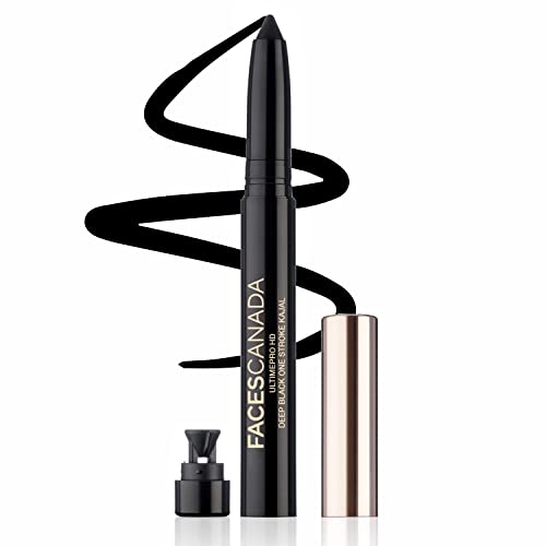 Faces Canada Ultime Pro Hd Deep Black One Stroke Matte Kajal
