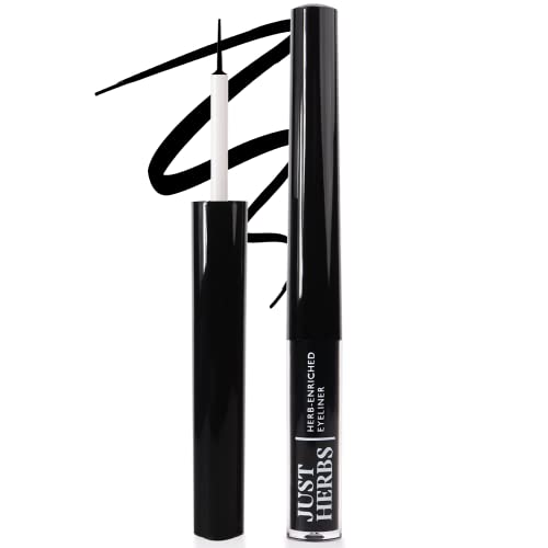 Just Herbs Eyeliner Waterproof And Smudge Proof | Long Lasting Matte Eyeliners | Deep Black