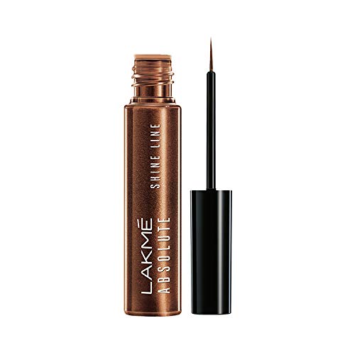 Lakme Absolute Shine Line Eye Liner | Shimmer Bronze