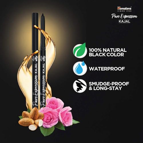 Himalaya Pure Expression Kajal | Matte Finish | Black