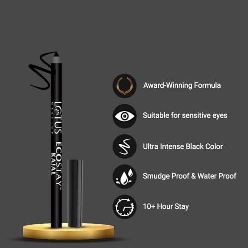 Lotus Herbals Ecostay Kajal | Black