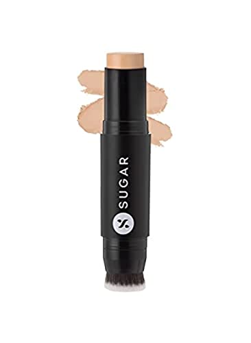 SUGAR Cosmetics Ace Of Face Foundation Stick with In-Built Brush | 35 Frappe
