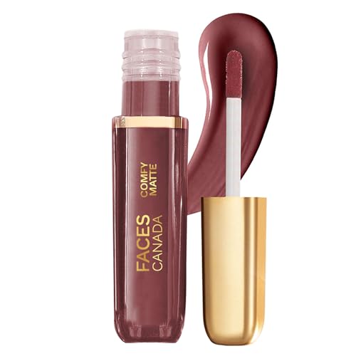 FACES CANADA Comfy Matte Liquid Lipstick - Note To Self 07 | Brown