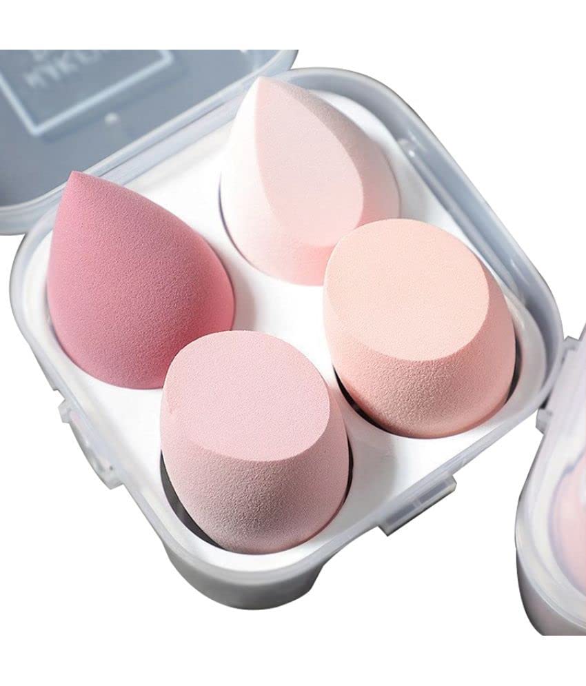Omidazzle Ultra soft Blender Makeup Sponge Set of 4 with Box