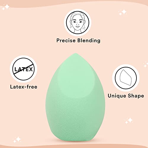 SUGAR POP Dab & Blend Beauty Makeup Sponge Latex Free Unique Shape Reusable & washable Soft & Bouncy Multipurpose