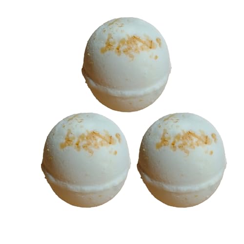 Aaranyam | Bath Bomb | Rose petals | Coffee | Callandulla | Oats | Pink salt | Lavender | Refreshing hot water bath hydrating moisturizing enchanting rose | Pack of 6
