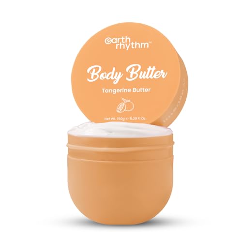 Earth Rhythm Tangerine Body Butter with Mango seed butter, Rosehip Oil and Tangerine