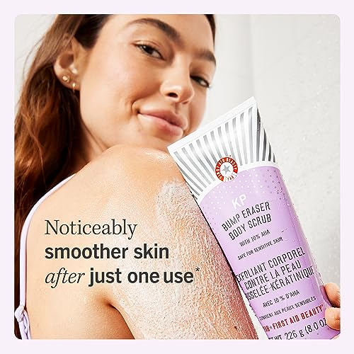 First Aid Beauty KP Bump Eraser Body Scrub w. 10% AHA | For All Skin Types
