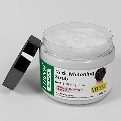 Luvyh Neck-Elbow & Knee-Feet Brightening Scrub For Reduces Blackness of Neck | Elbo & Feet for all Body skin