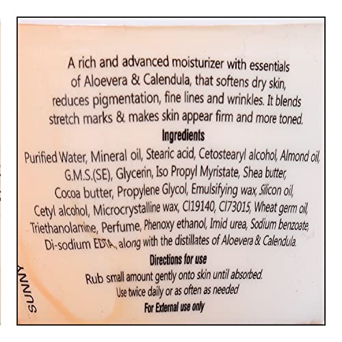 Sunny Cocoa Butter Cream Extracted from Rich Cocoa Beans to Soften Dry Skin