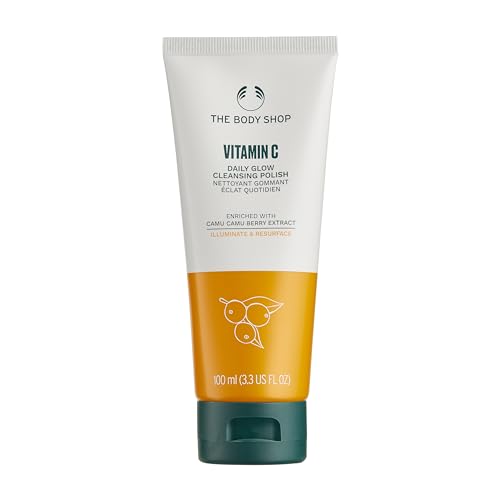 The Body Shop Vitamin C Daily Glow Cleansing Polish | Face Scrub | For All Skin Types
