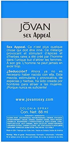 Jovan Sex Appeal for Men