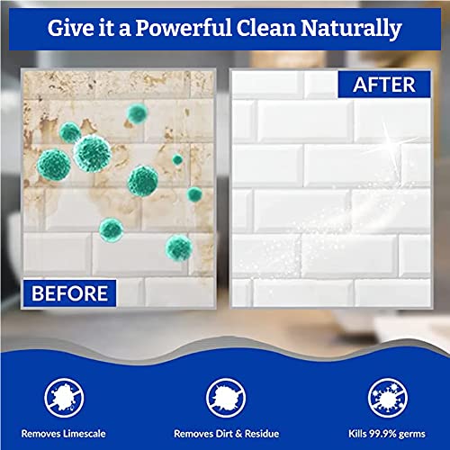 Klenzmo Bathroom Cleaner Kit with Tile and Bathroom Cleaner & Tap & Shower cleaner